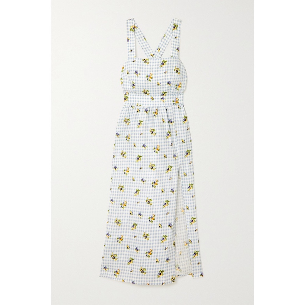 REFORMATION ELARA LINEN DRESS